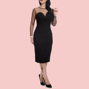 Halloween Morticia/Witch/Vampire Sexy Dress